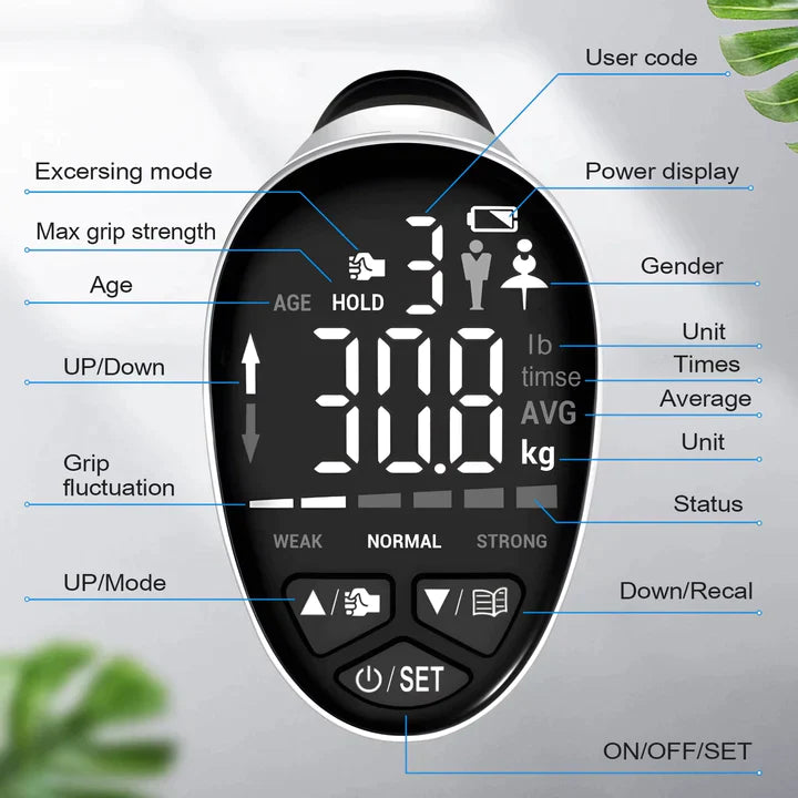 DigiGrip - Grip Trainer/Meter