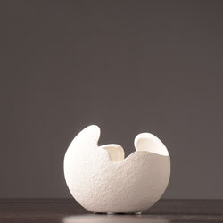 Witte Keramieken Decoratievaas