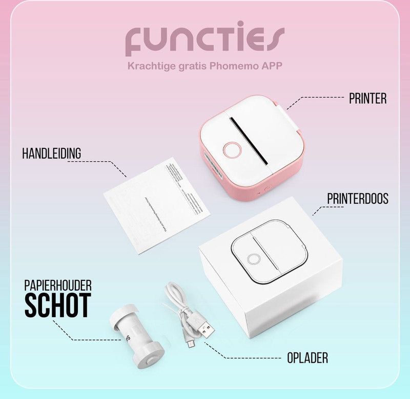 Phomemo T02 Mini Printer - Doesn't use ink!